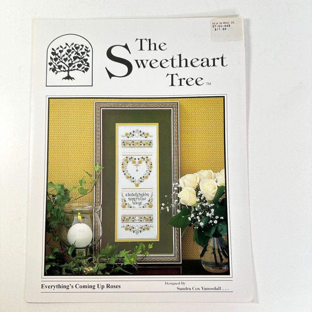 Cross Stitch Pattern Everything's Coming Up Roses